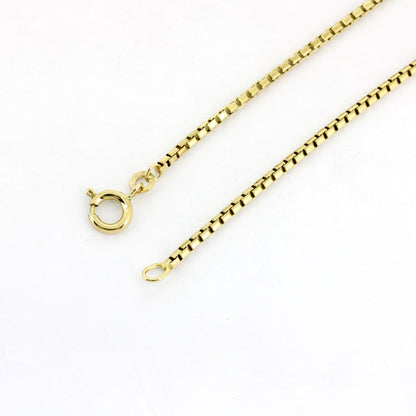 Kette 333 Gold Gelbgold - 42 cm lang 8 kt Venizianerkette - Wert 1020,-