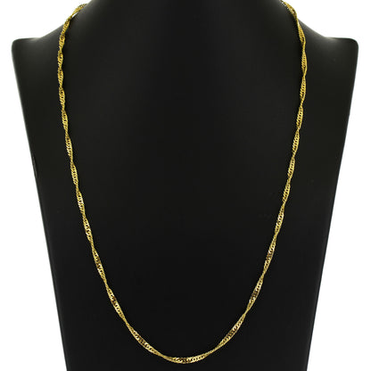 Kette 750 Gold 18 kt Gelbgold - 50 cm lang - Wert 1470,-