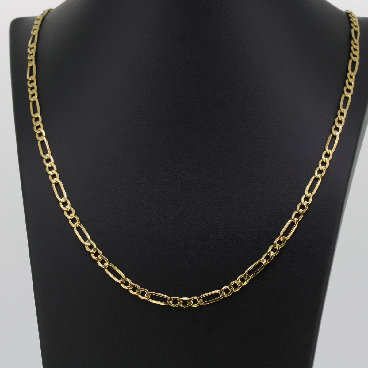 Kette 333 Gold Figarokette 8 Karat Gelbgold 60 cm - Wert 940,-