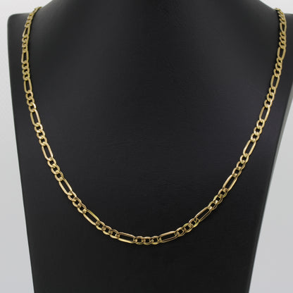 Kette 333 Gold Figarokette 8 Karat Gelbgold 60 cm - Wert 940,-