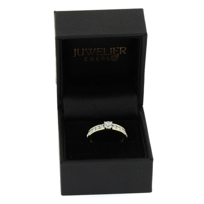 Ring 585 Gold 14 kt Gelbgold - Brillanten 0,75 ct W/SI - Wert 2450,-