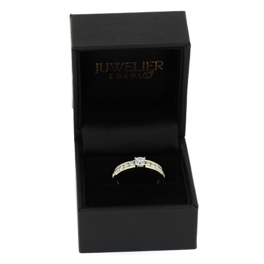 Ring 585 Gold 14 kt Gelbgold - Brillanten 0,75 ct W/SI - Wert 2450,-