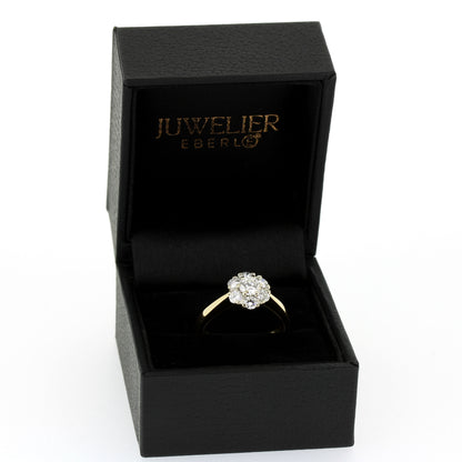 Ring 585 Gold 14 Kt – Brillanten ges. ca. 0,87 ct - Wert 2480,-