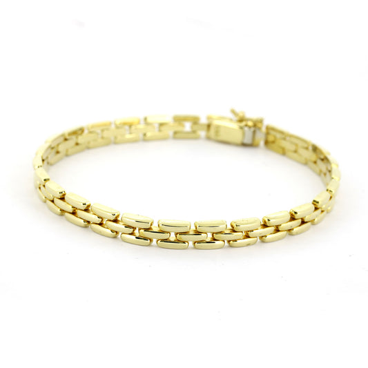 Armband 585 Gold 14 Kt Gelbgold - 20 cm lang - Wert 2200,-