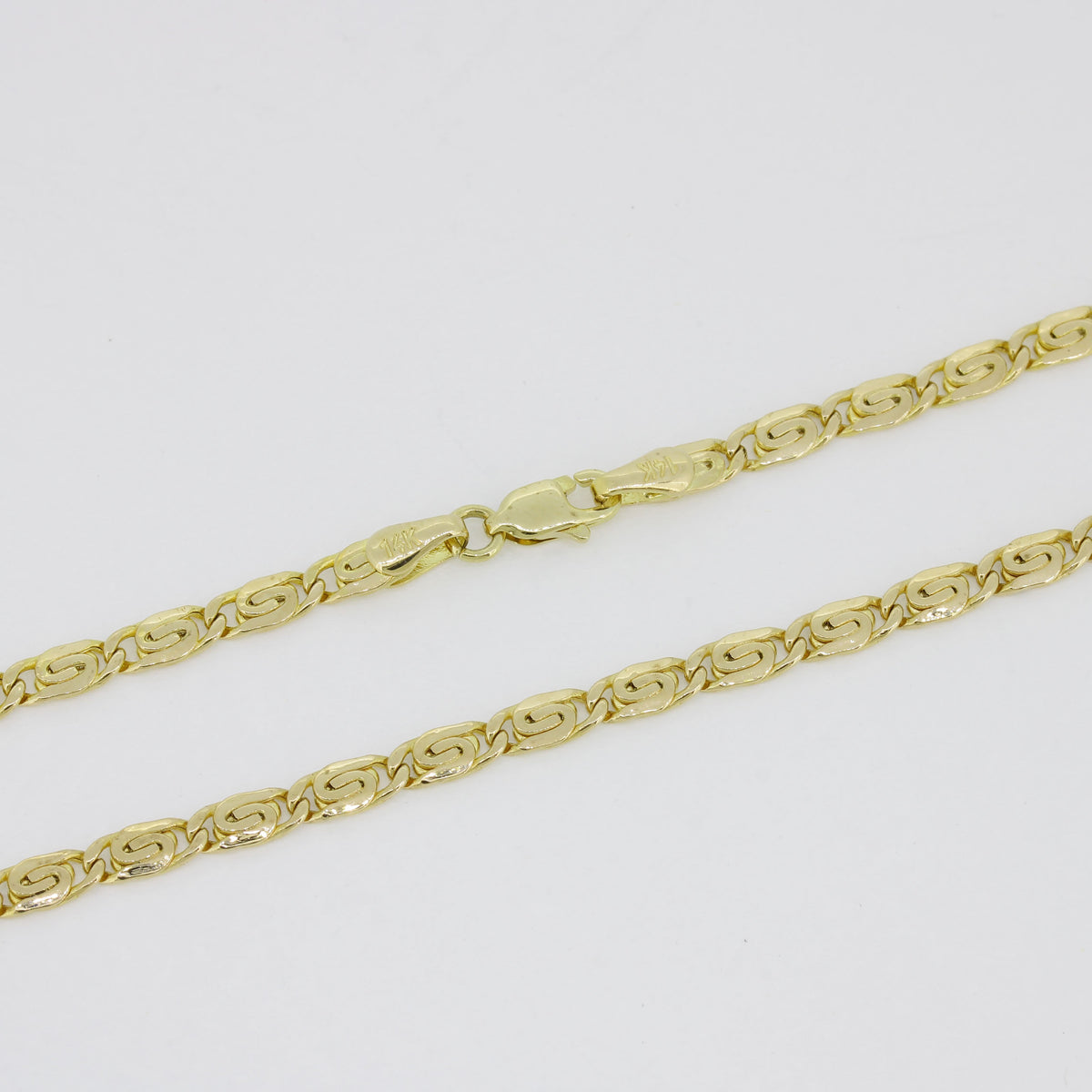 Kette 585 Gold 14 Karat Gelbgold 50 cm - Wert 1520,-
