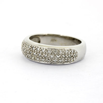 Diamant Ring 585 Gold 14 kt Weißgold ca. 0,40 ct - Wert 1500,-