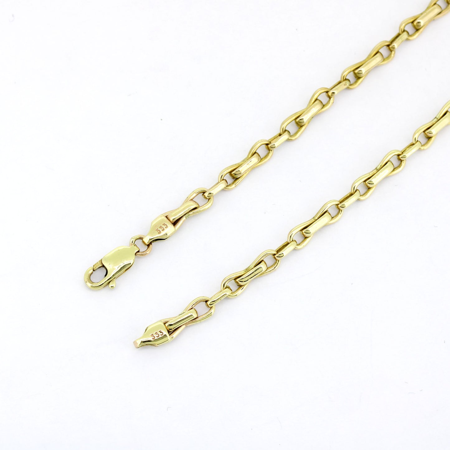 Kette 333 Gold 8 kt - 56 cm lang - Wert 1620,-