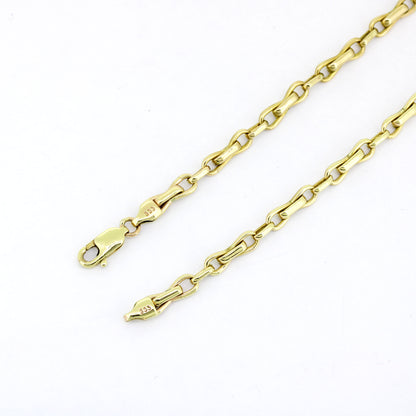 Kette 333 Gold 8 kt - 56 cm lang - Wert 1620,-