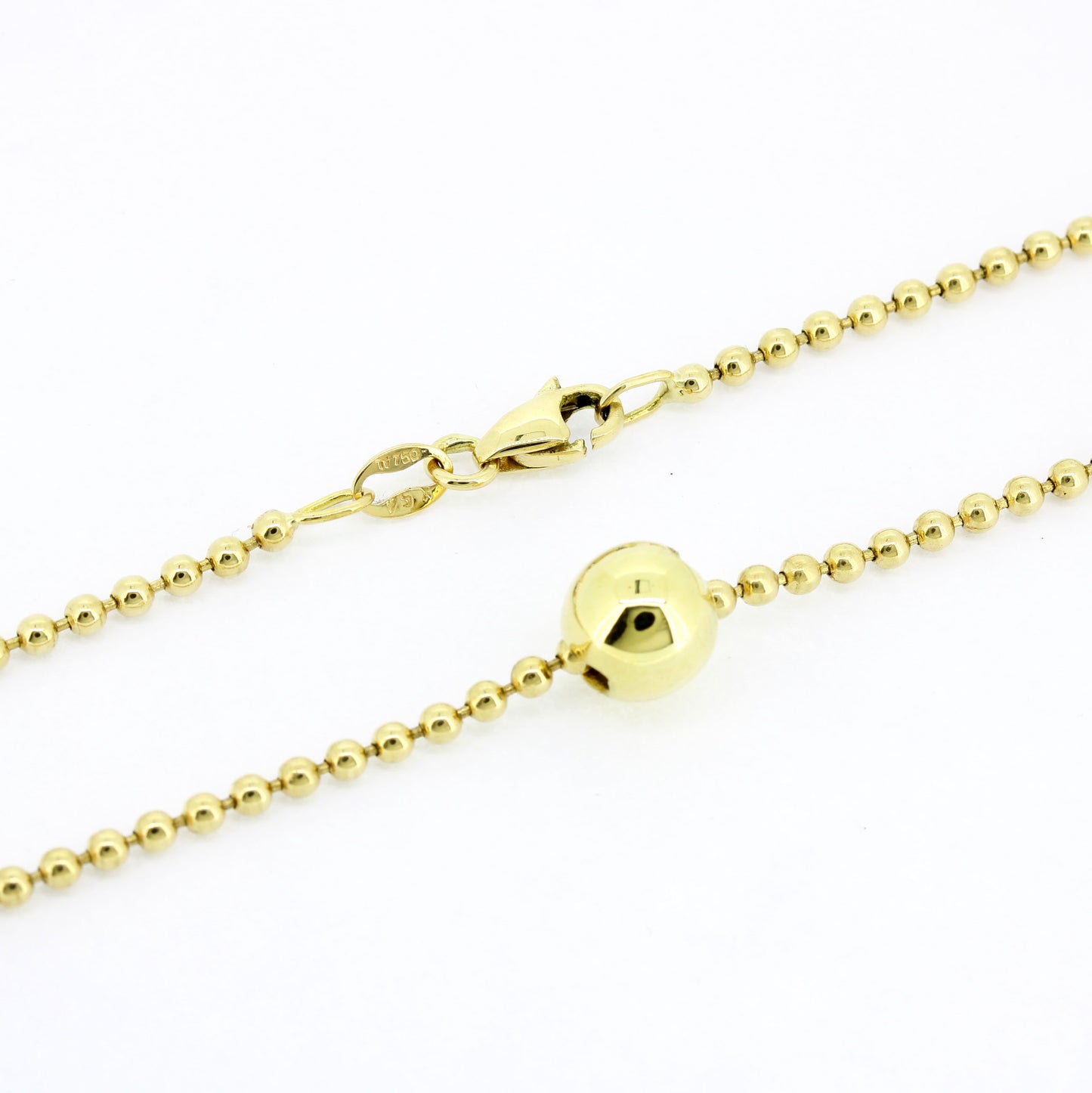 Kette 750 Gold 18 Karat Gelbgold 47 cm