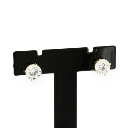 Ohrringe Stecker 585 Gold 14 kt Gelbgold - Brillanten ca. 1,50 ct