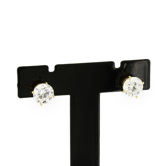 Ohrringe Stecker 585 Gold 14 kt Gelbgold - Brillanten ca. 1,50 ct