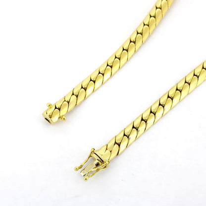 Collier 750 Gold 18 kt - Brillant 1,0 ct TW/VS - 42 cm lang - Wert 12800,-
