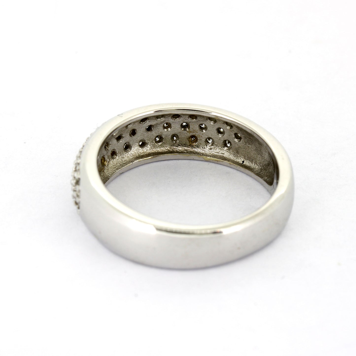 Diamant Ring 585 Gold 14 kt Weißgold ca. 0,40 ct - Wert 1500,-