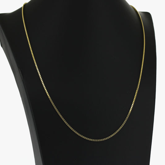 Venezianerkette 585 Gold 14 kt Gelbgold - 50 cm lang - Wert 1250,-