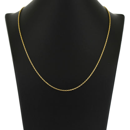 Kette 585 Gold 14 kt Gelbgold - 51 cm lang - Wert 640,-