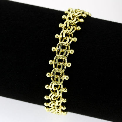 Armband 585 Gold 14 Kt - Länge: 22 cm - Wert 2980,-