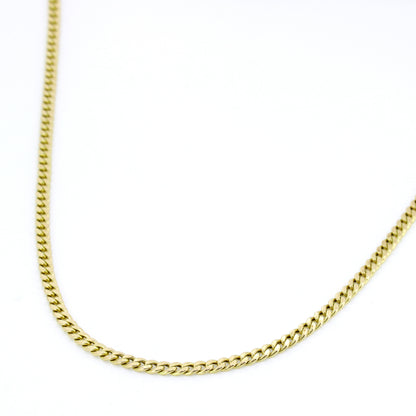 Kette 585 Gold Panzerkette 14 Karat Gelbgold 45 cm - Wert 2100,-