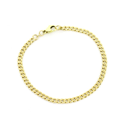 Panzerarmband 585 Gold 14 kt – 20 cm – 8,10 g - Wert 1440,-