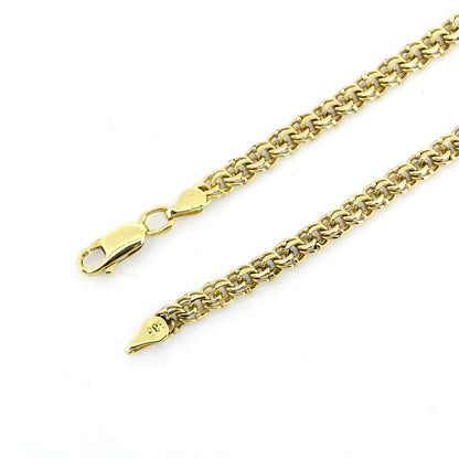 Kette 585 Gold 14 kt Gelbgold - 48 cm lang - Wert 2700,-