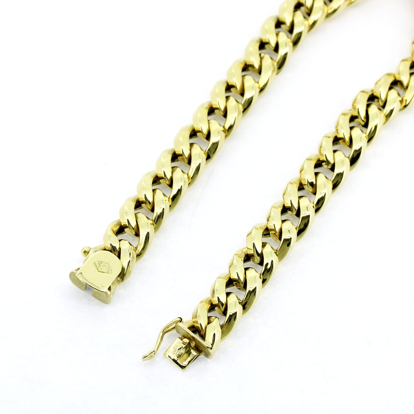 Armband 585 Gold 14 Karat Gelbgold 19,5 cm lang