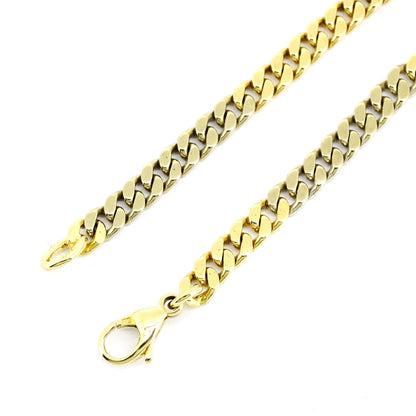 Panzerarmband 585 Gold 14 kt – 20 cm – Breite 4,7 mm - Wert 2400,-