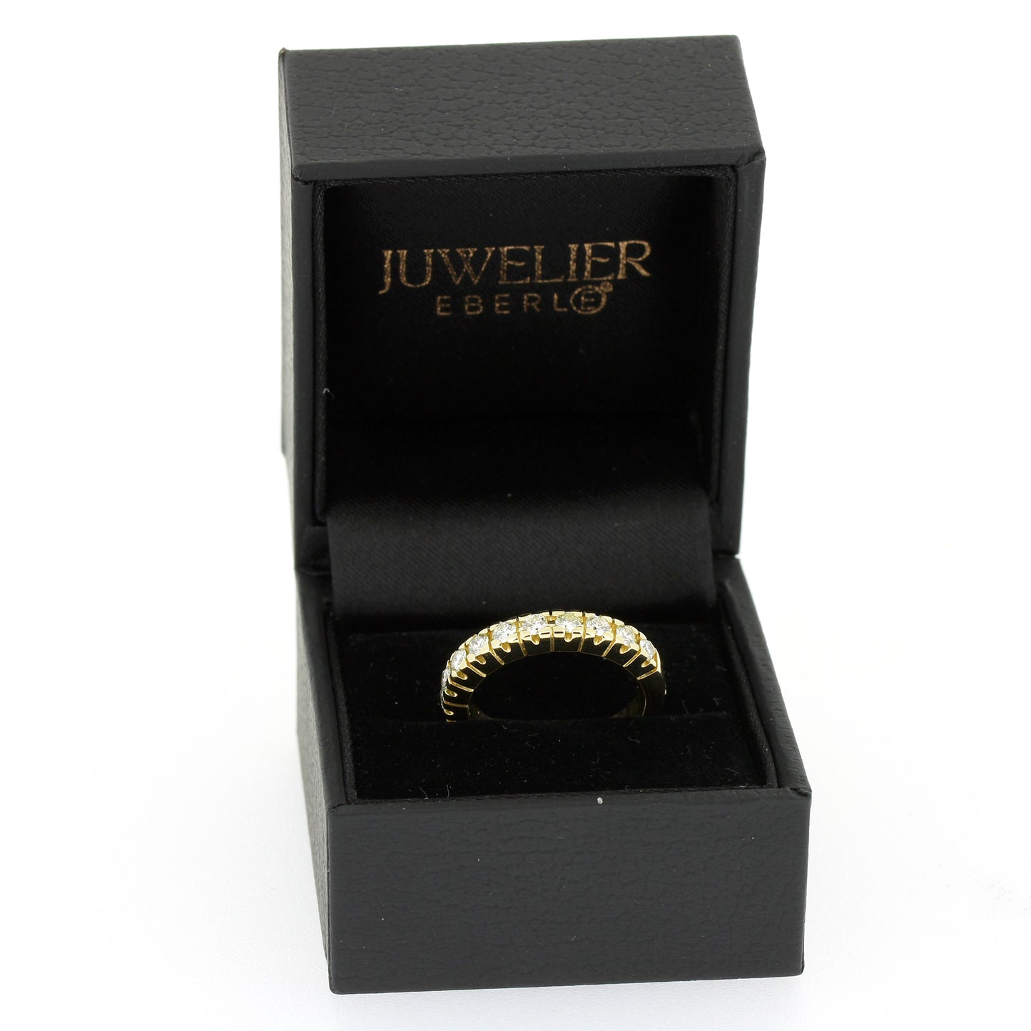 Ring 585 Gold 14 kt bicolor - 0,12 ct Brillanten W/SI - Wert 750,-