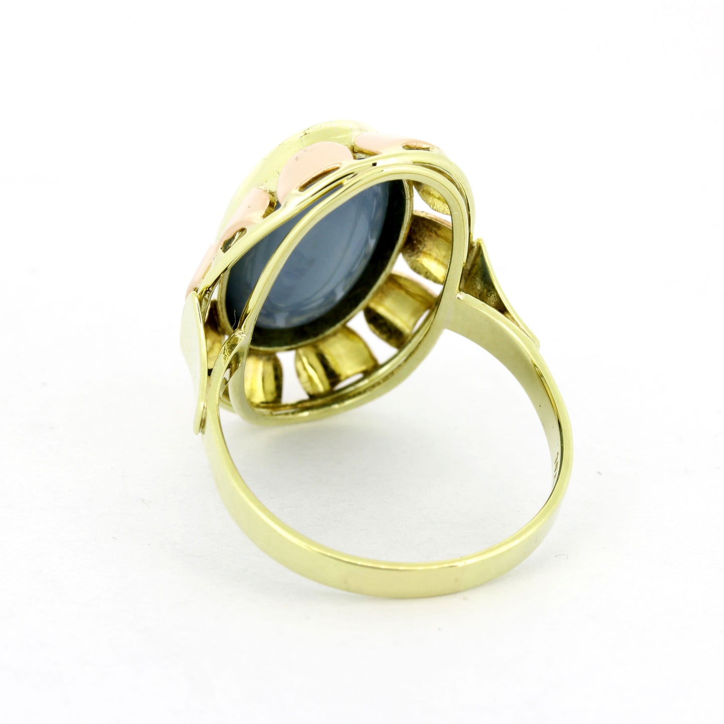 Ring 585 Gold 14 Kt - Opal Dublette  - Wert 1050,-