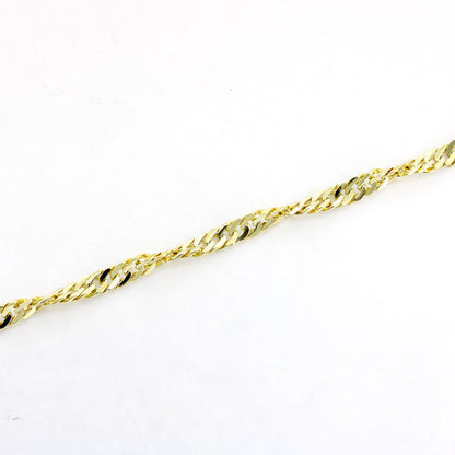 Armband 585 Gold 14 kt Gelbgold – 22 cm - Wert 1600,-