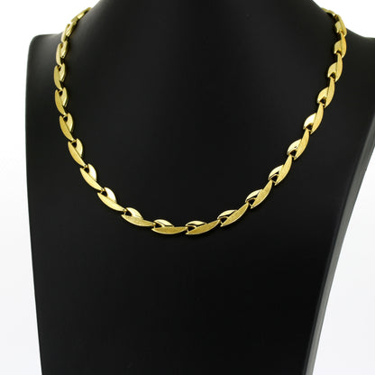 Collier 585 Gold 14 Kt Kette Gelbgold - Länge: 41 cm - Wert 2380,-