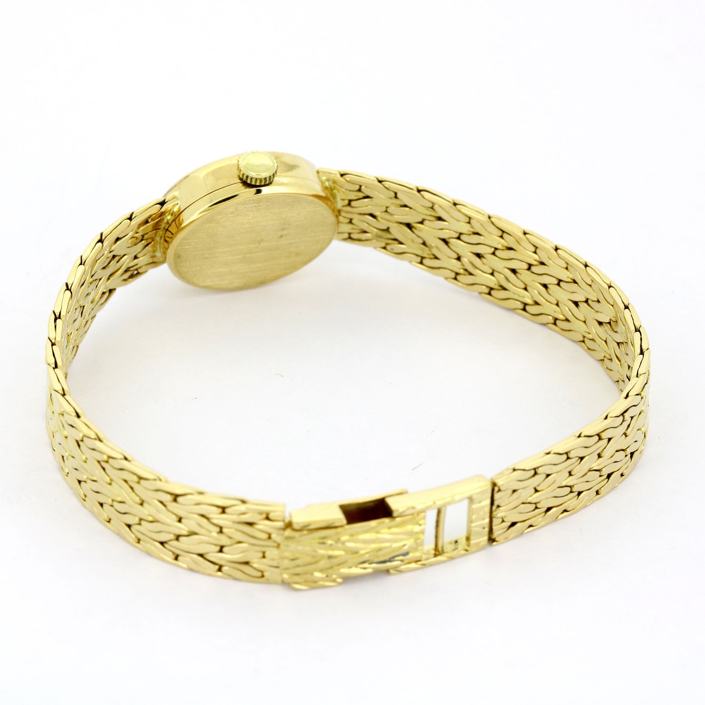 Ebel Damen Uhr 750 Gelbgold - Handaufzug Werk Ebel 055