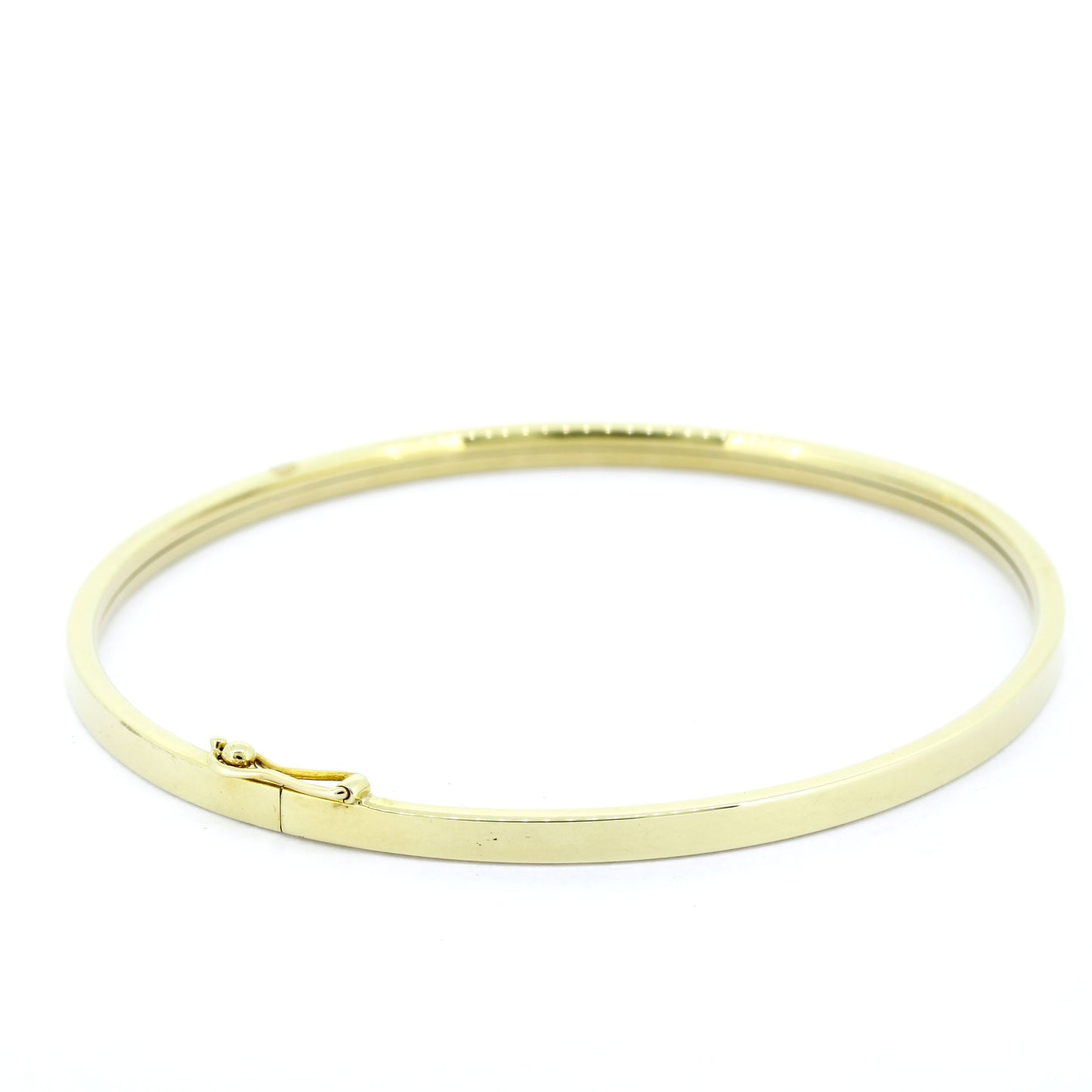 585 Gold Armreif Gelbgold 5,53 g elegant klassisch 3 mm - Wert 2160,-