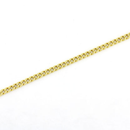 Panzer Kette 585 Gold 14 kt Gelbgold - 56 cm lang - Wert 2880,-