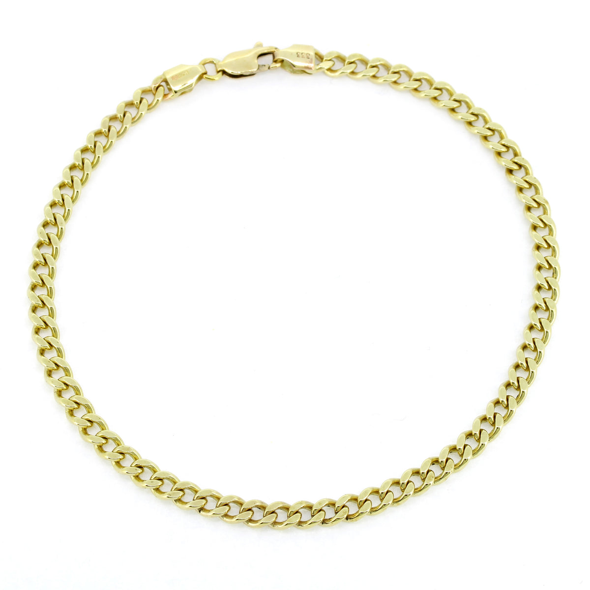 Armband 333 Gold Panzerkette 8 Karat Gelbgold 22 cm - Wert 1480,-