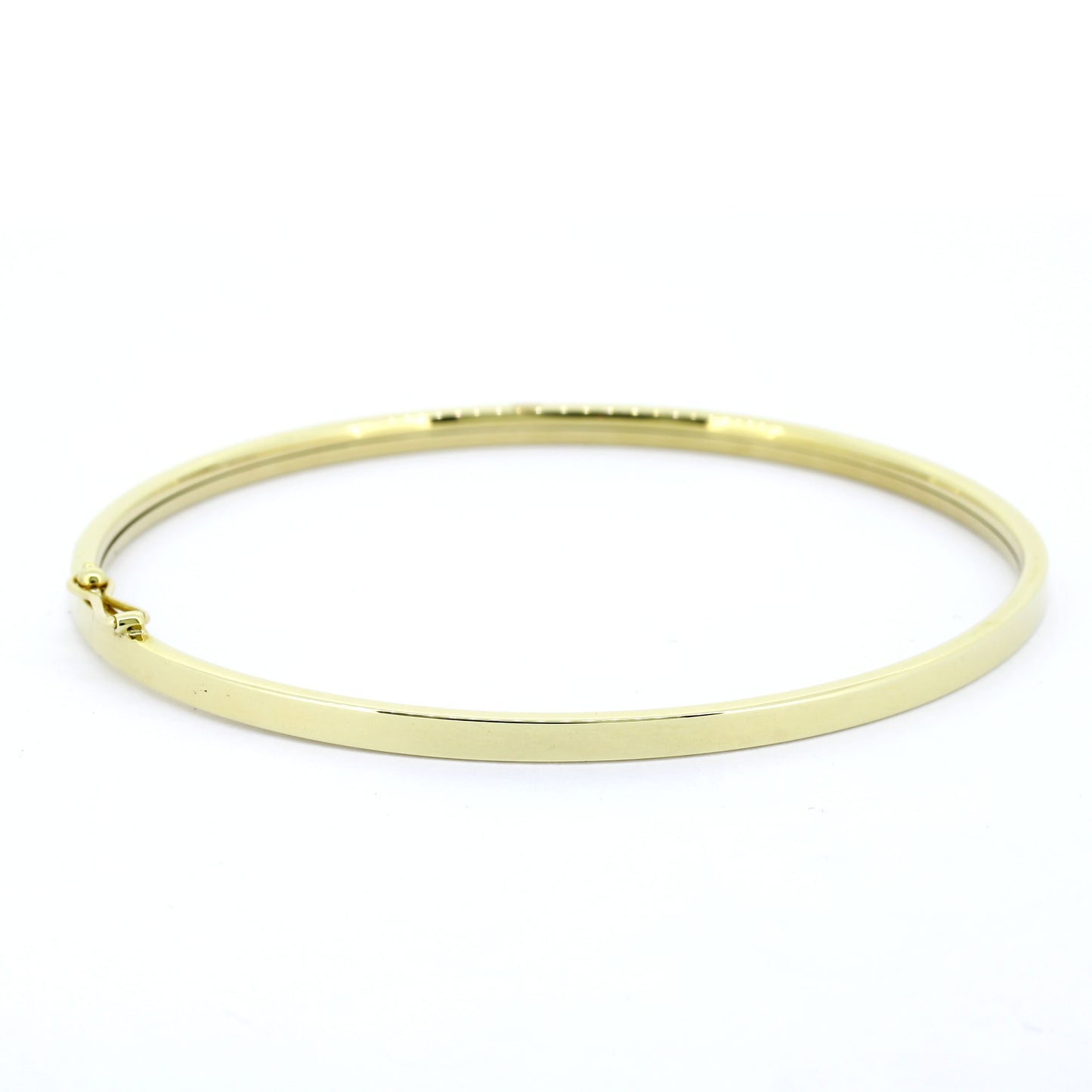 585 Gold Armreif Gelbgold 5,53 g elegant klassisch 3 mm - Wert 2160,-