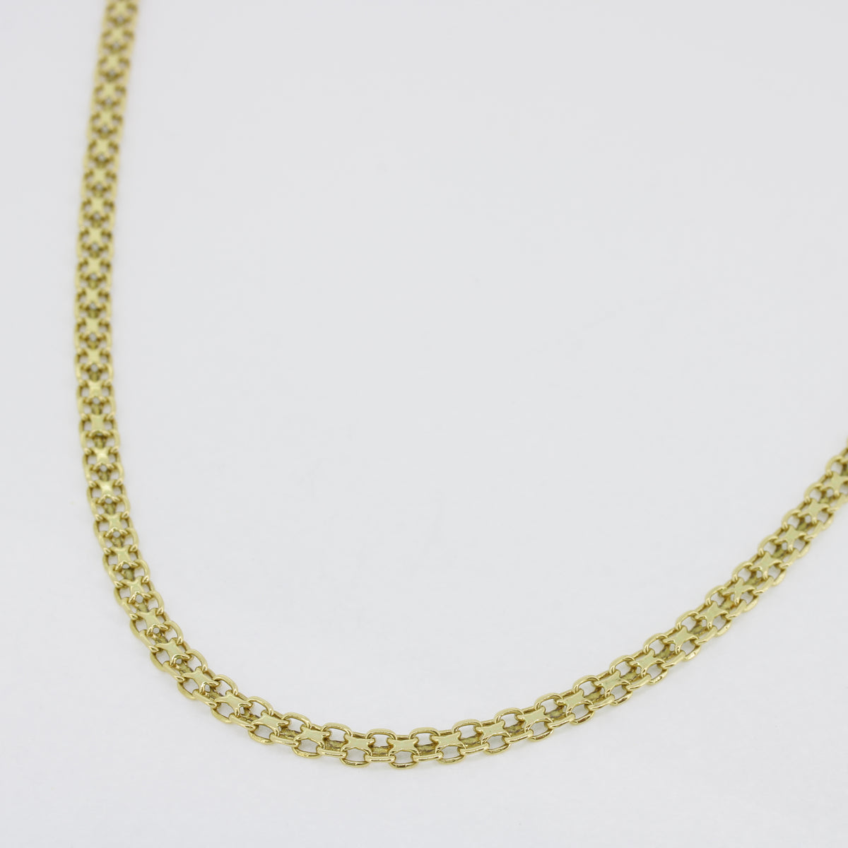 Kette 750 Gold 18 Karat Gelbgold 52,5 cm - Wert 4500,-