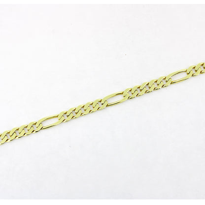 Figaro Kette 585 Gold 14 kt Gelbgold - 51 cm lang - Wert 3000,-