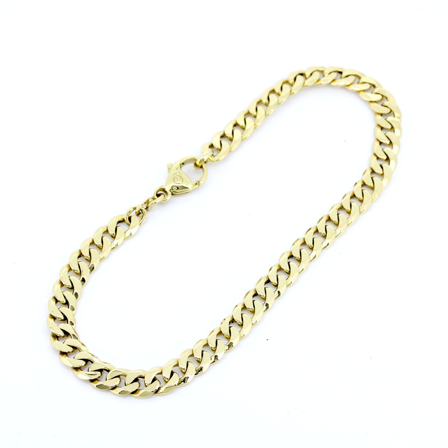 Armband 585 Gold 14 Kt - 21,5 cm lang - 4,7 mm breit - Wert 2970,-
