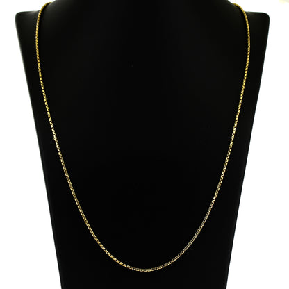 Venezia Kette 750 Gold 18 kt Gelbgold - 57 cm lang - Wert 2100,-