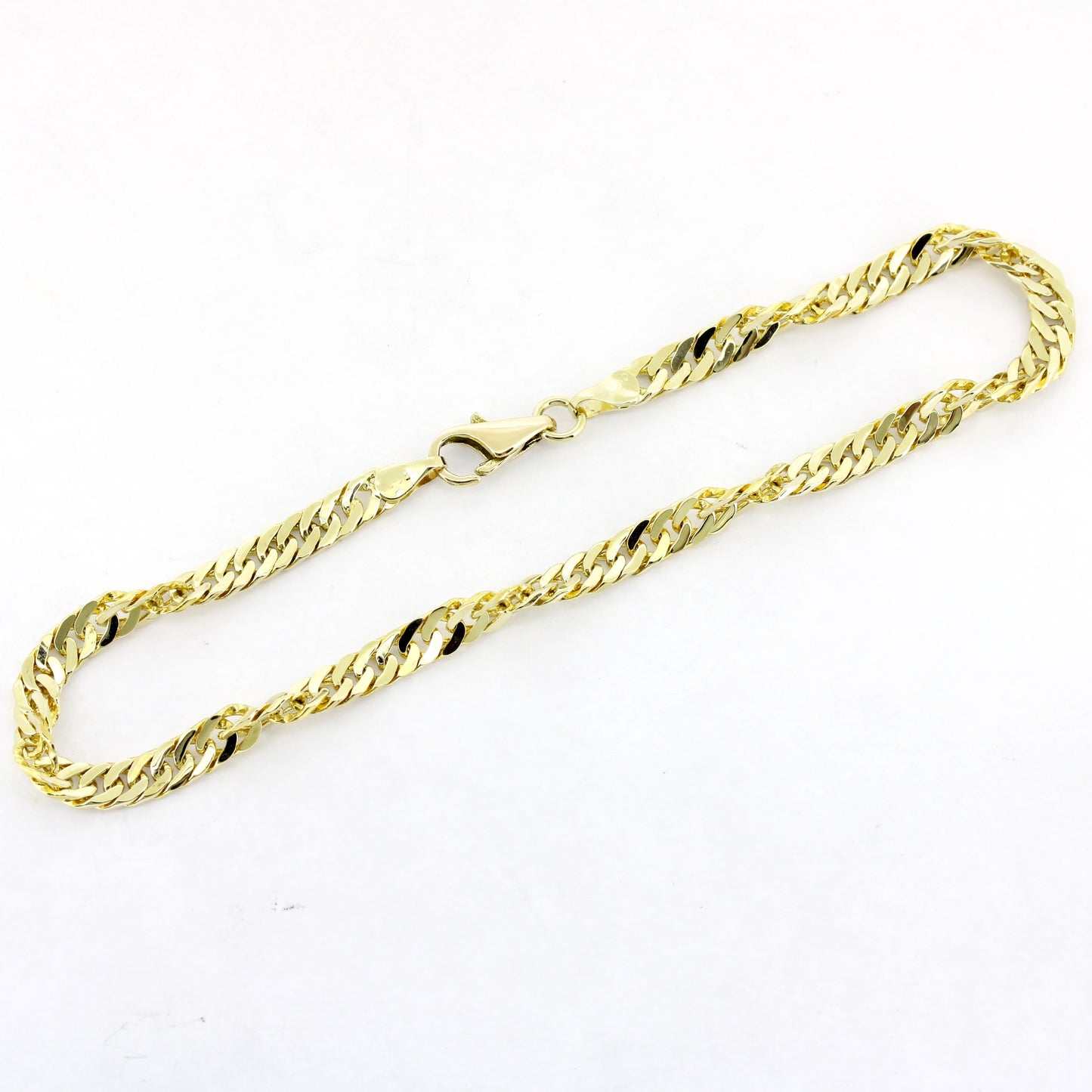 Armband 585 Gold 14 kt Gelbgold – 22 cm - Wert 1600,-