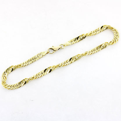 Armband 585 Gold 14 kt Gelbgold – 22 cm - Wert 1600,-