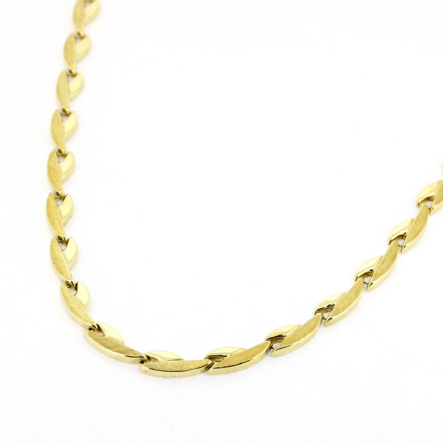 Collier 585 Gold 14 Kt Kette Gelbgold - Länge: 41 cm - Wert 2380,-