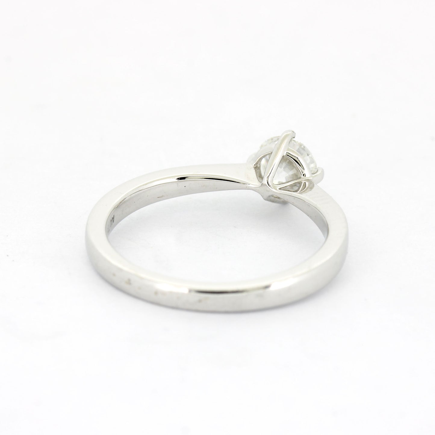 GIA Solitär Brillant Ring 585 Weißgold 14 Kt 0,61 ct E VVS1 - Wert 3800,-