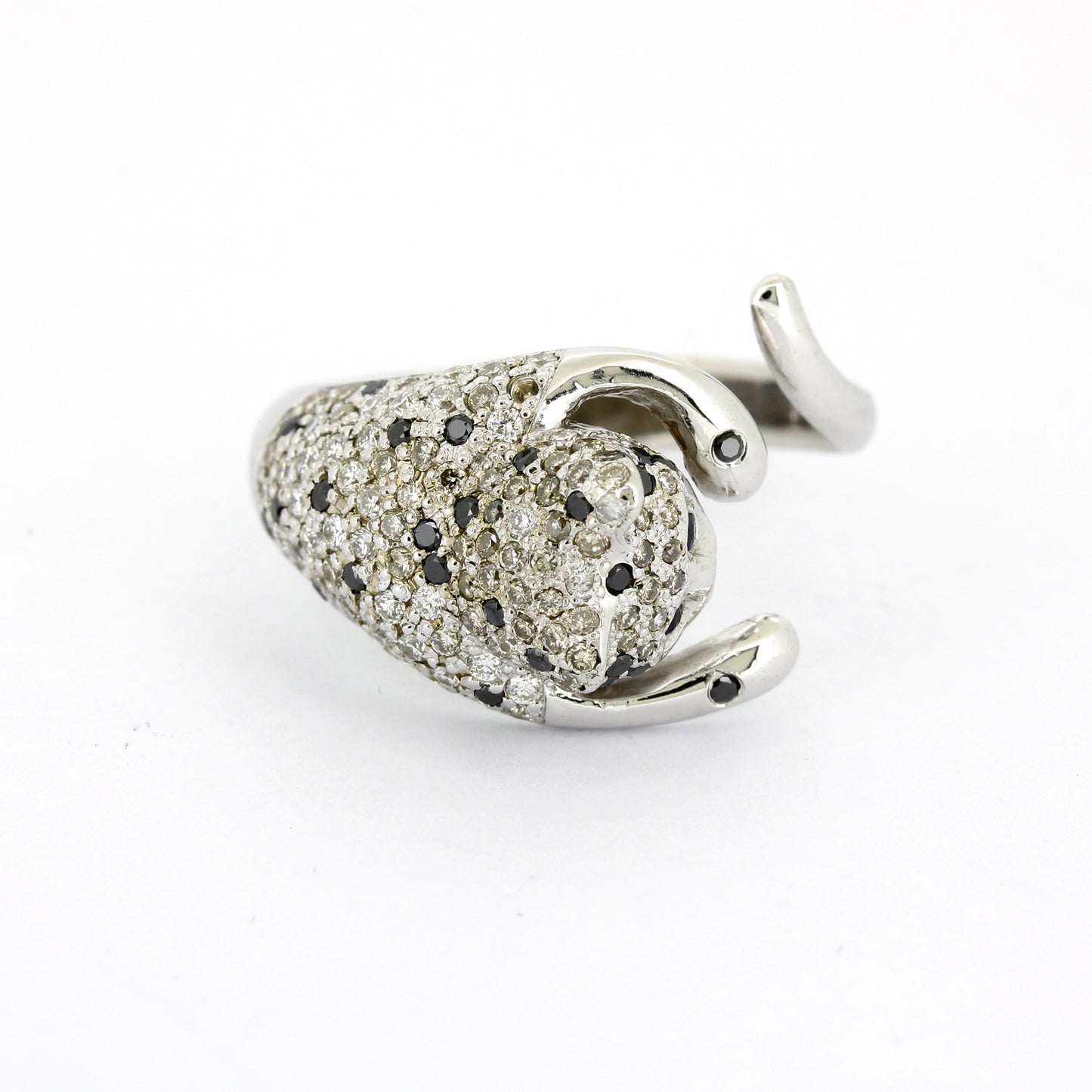 Ring 585 Gold 14 kt - 1,40 ct Diamanten - Wert 3000,-