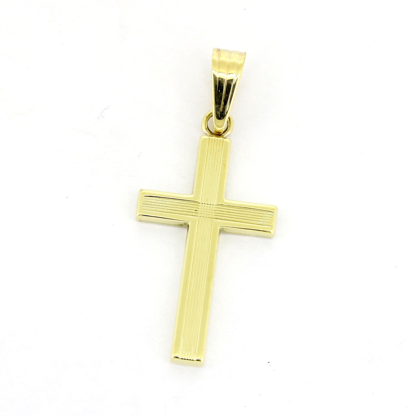 Anhänger 333 Gold 8 Kt Kreuz Gelbgold - Wert 200,-