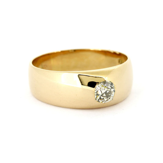 Ring 585 Gold 14 kt Rotgold - 0,35 ct Brillanten W/SI - Wert 1760,-