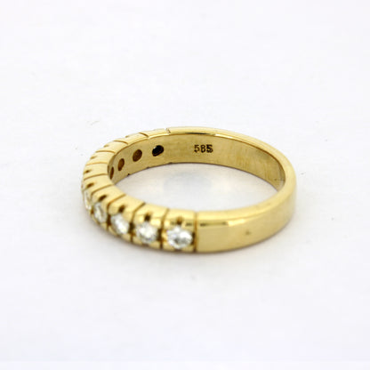 Memorie Ring 585 Gold 14 kt - 0,50 ct Brillanten - Wert 2000,-