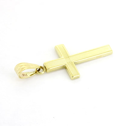 Anhänger 333 Gold 8 Kt Kreuz Gelbgold - Wert 200,-