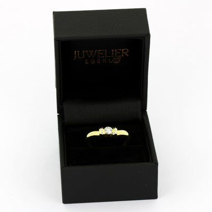 Ring 585 Gold 14 kt  - Brillanten ca. 0,30 ct VS - Wert 1550,-