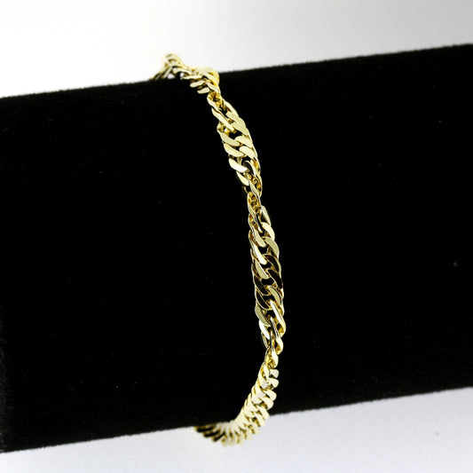 Armband 585 Gold 14 kt Gelbgold – 22 cm - Wert 1600,-