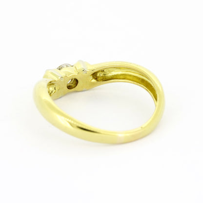 Ring 585 Gold 14 kt  - Brillanten ca. 0,30 ct VS - Wert 1550,-